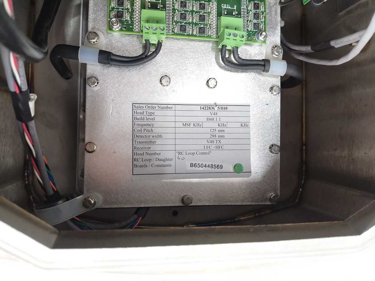 Mettler Toledo V48 Metal Detector, H48.1.1, 125mm, 288mm, V48 TX