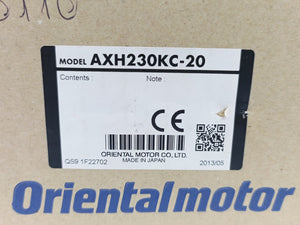 Oriental Motor AXH230KC-20 VEXTA® Brushless DC Motor