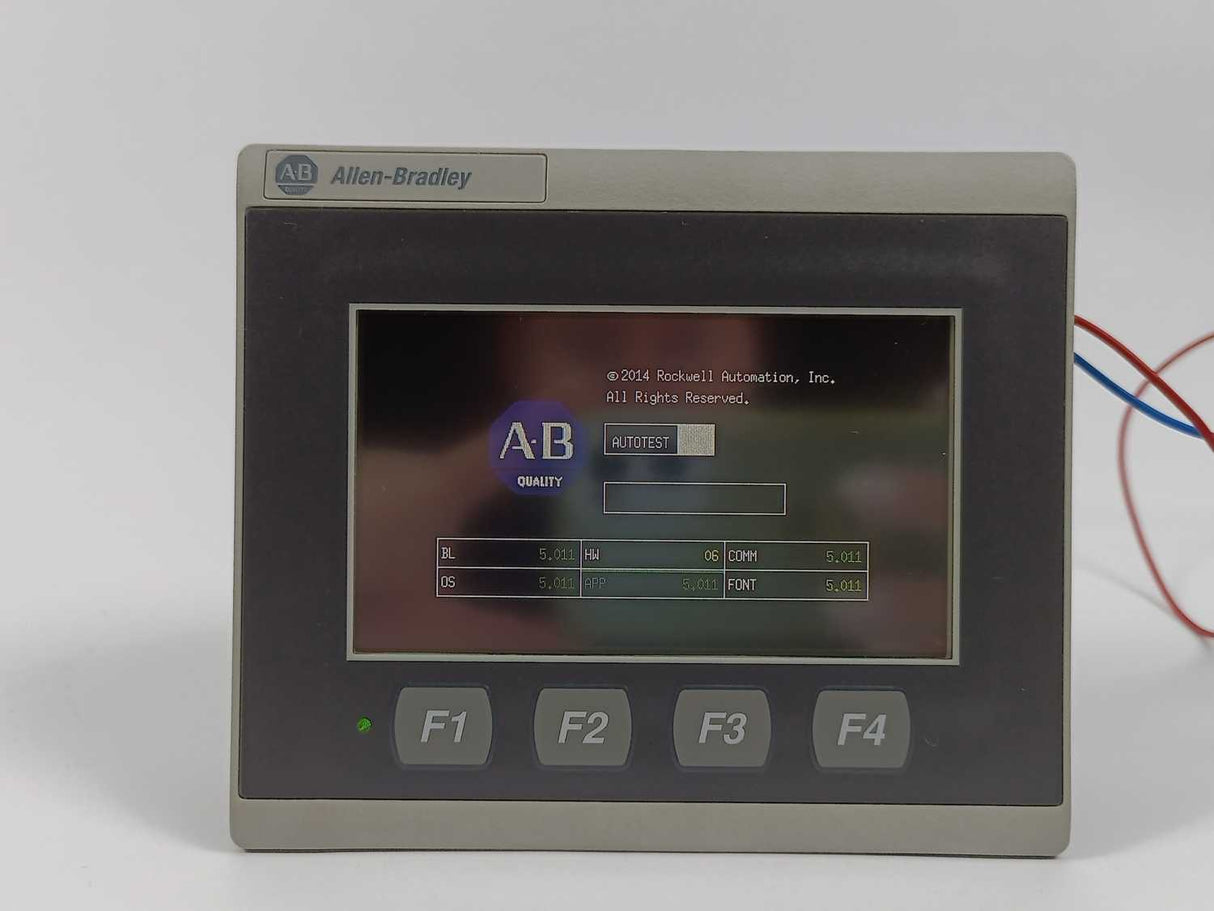 AB 2711R-T4T Ser. B Panel View 800 HMI Terminal 4"