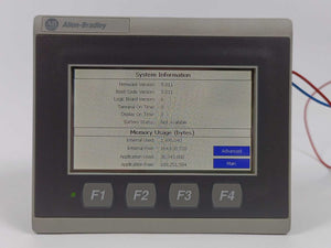 AB 2711R-T4T Ser. B Panel View 800 HMI Terminal 4"
