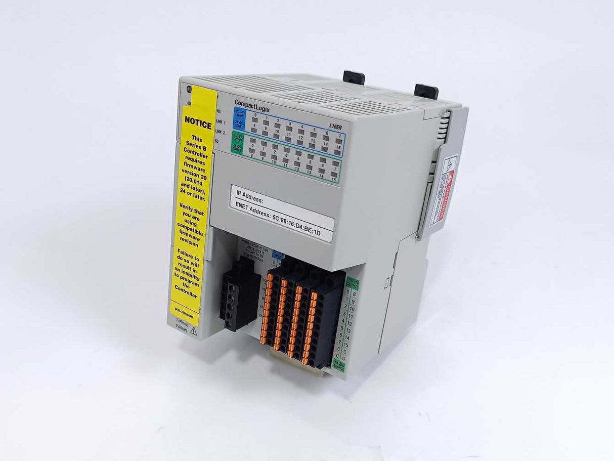 AB 1769-L16ER-BB1B SER. B, W. 1784-SD1/A 1GB CAPACITY