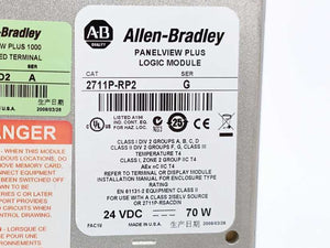 AB 2711P-T10C4D2 Ser. A Panel View Plus 1000 Assembled Terminal