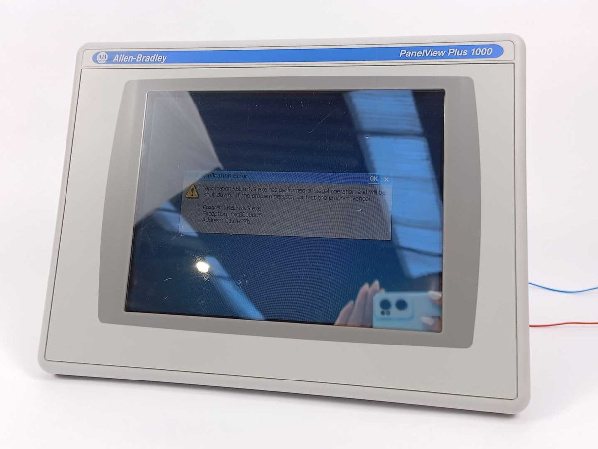 AB 2711P-T10C4D2 Ser. A Panel View Plus 1000 Assembled Terminal