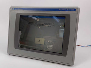 AB 2711P-RDT10C B Ser. G Panelview Plus 1000 W/ 2711P-RP1 Logic Module