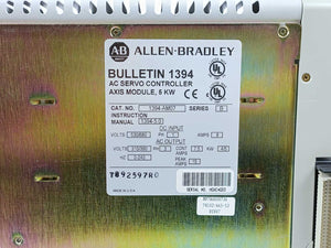 AB 1394-AM07 Ser.B, AC Servo Controller 5KW
