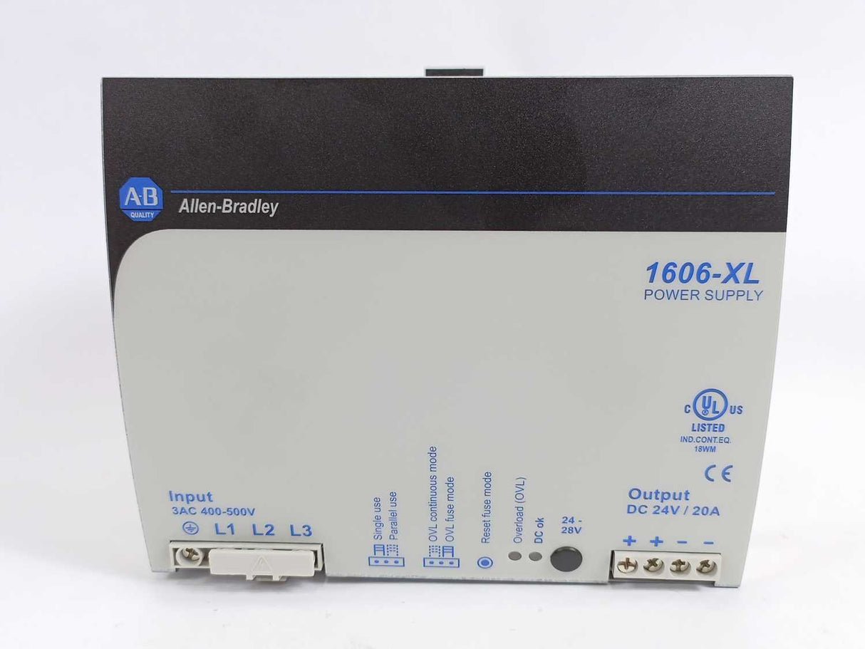 AB 1606-XL480E-3W Power Supply Ser B 24-28V/20A
