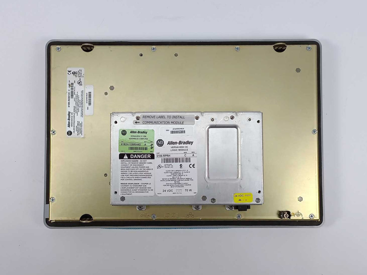 AB 6189-RDB12C Ser. A VersaView CE 1250 Color Key/Touch Display Module