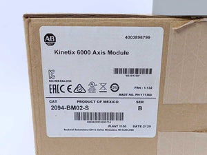 AB 2094-BM02-S Ser. B Kinetix 6000 Axis Module FW:1.132