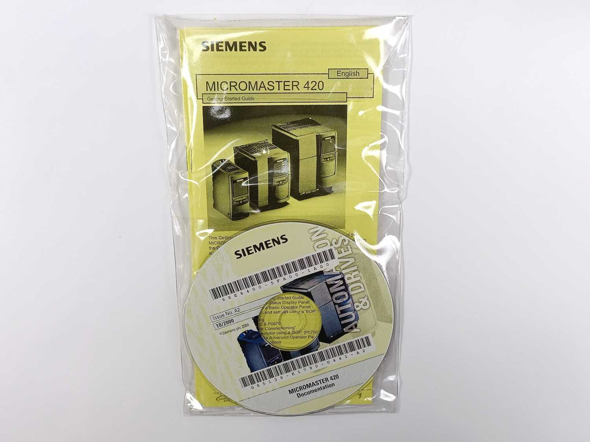 Siemens 6SE6420-2AB22-2BA0 MicroMaster 420 AC Frequency Inverters