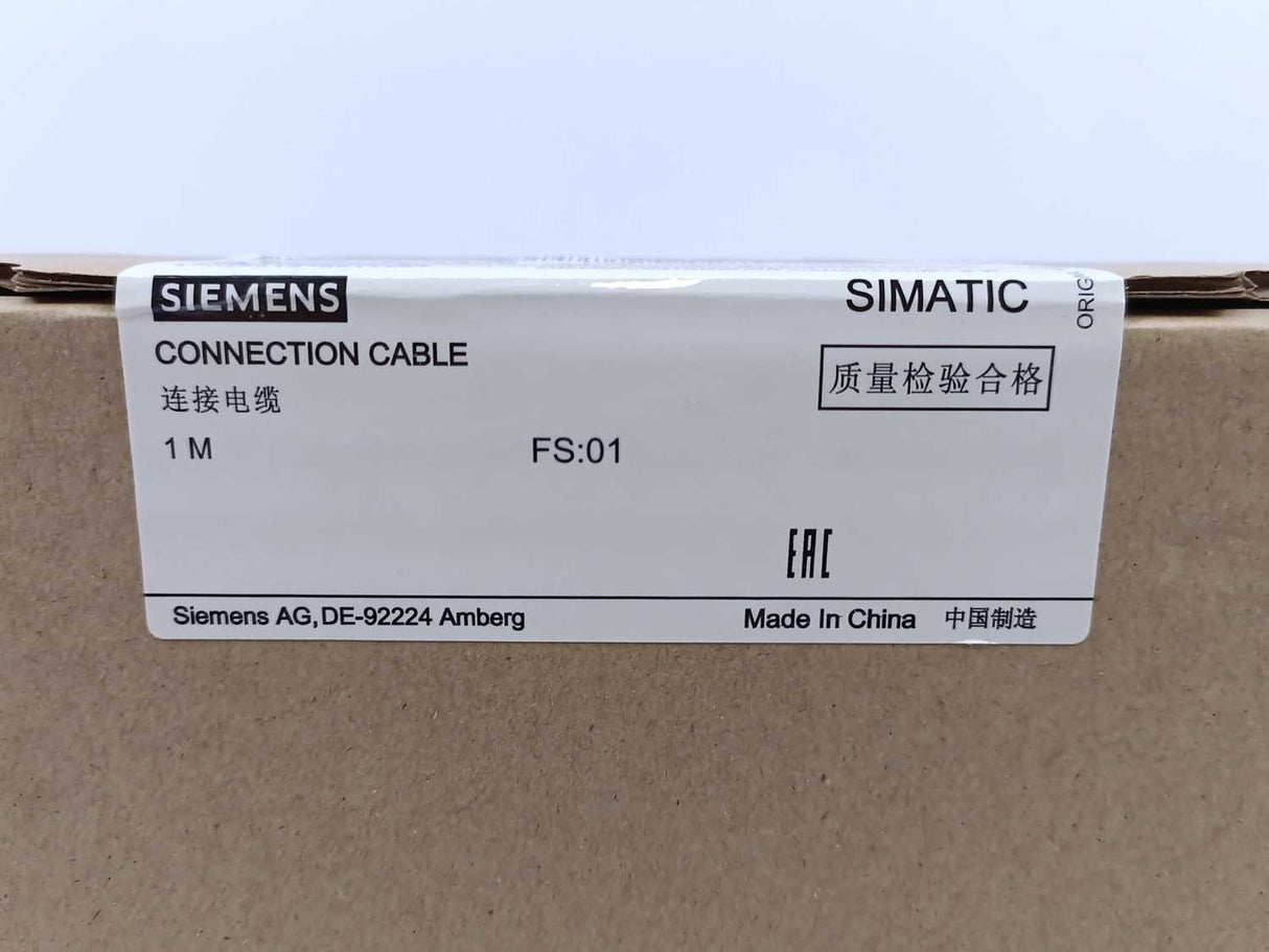 Siemens 6ES7368-3BB01-0AA0 Connection Cable 1m