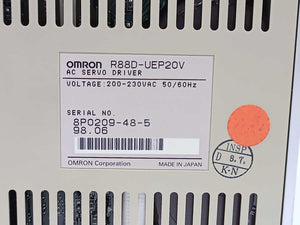 OMRON R88D-UEP20V AC Servo Drive, 200-230VAC 50/60Hz