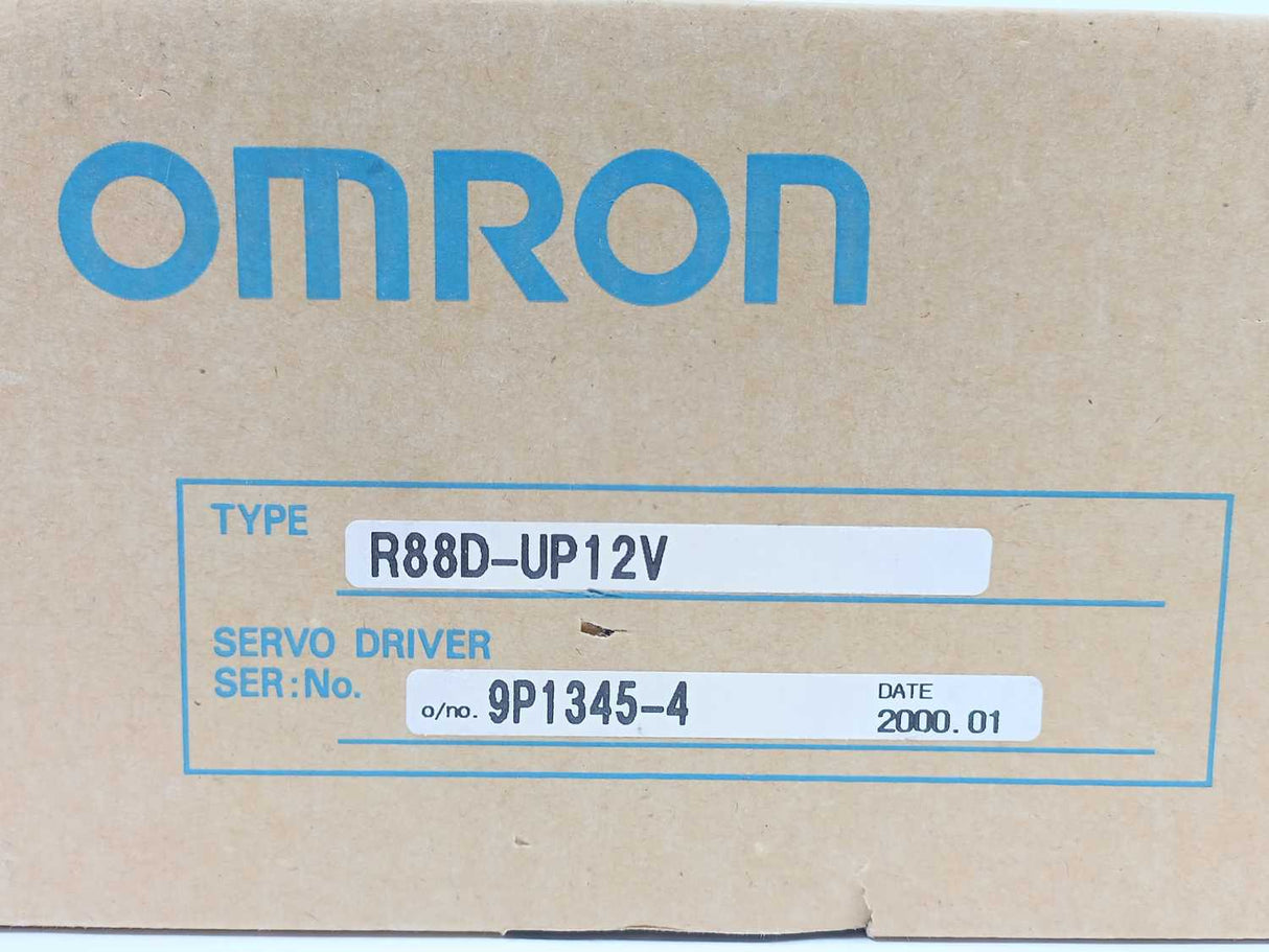 OMRON R88D-UP12V AC Servo Driver, 200/230VAC 50/60Hz