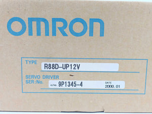 OMRON R88D-UP12V AC Servo Driver, 200/230VAC 50/60Hz