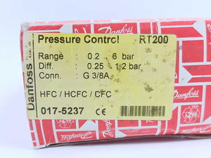 Danfoss 017-5237 RT200 Pressure Control