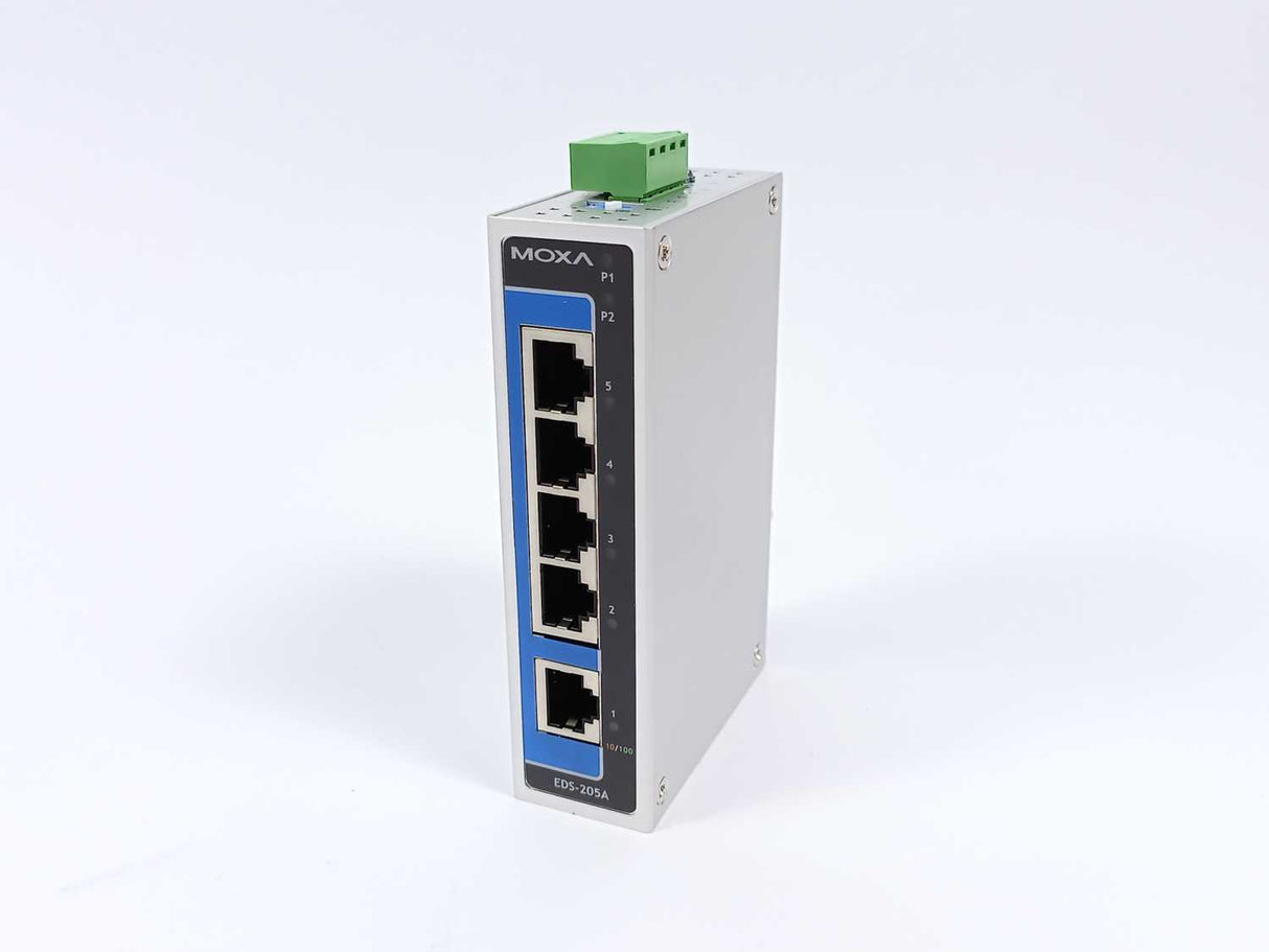 Moxa 1201002054020 EDS-205A-T Rev. 2.0 Ethernet Switch