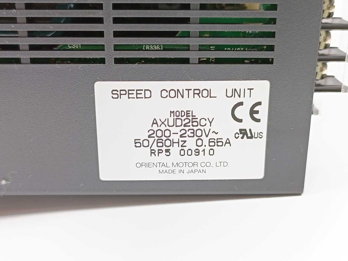 Oriental Motor AXUD25CY Speed Control Unit