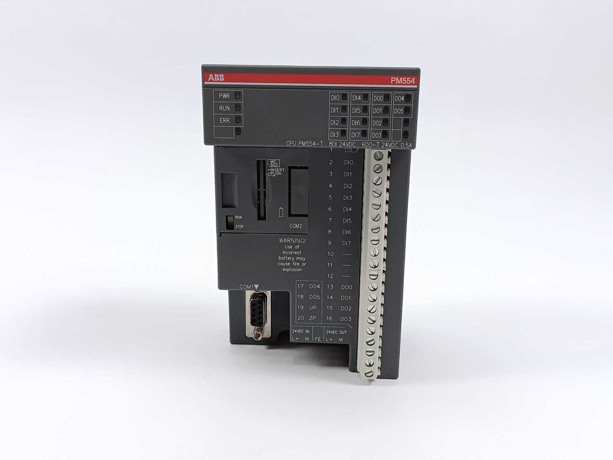 ABB 1TNE968900R0100 PM554-T A1 8DI/6DO, Transistor