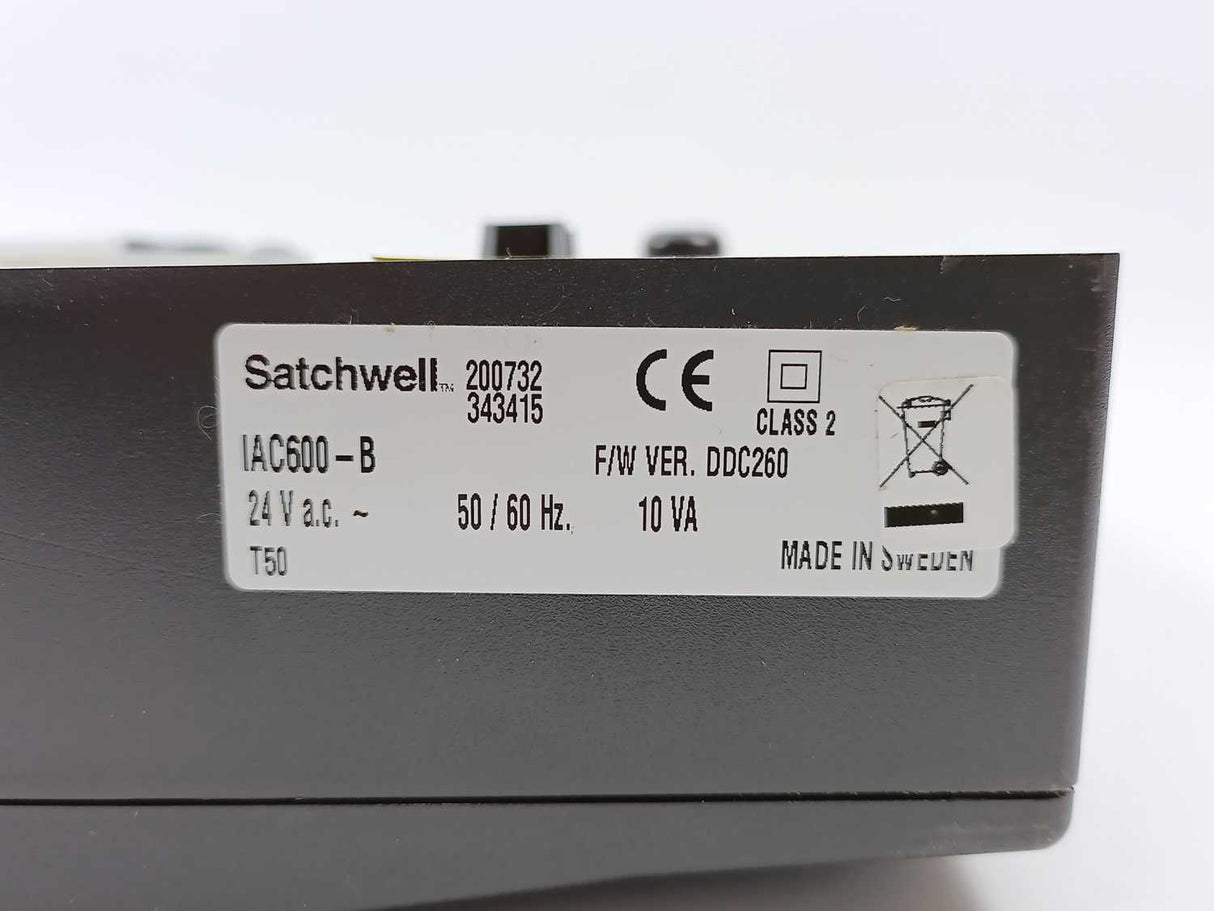 Satchwell IAC600-B Multi-Loop Intelligent Advanced Controller