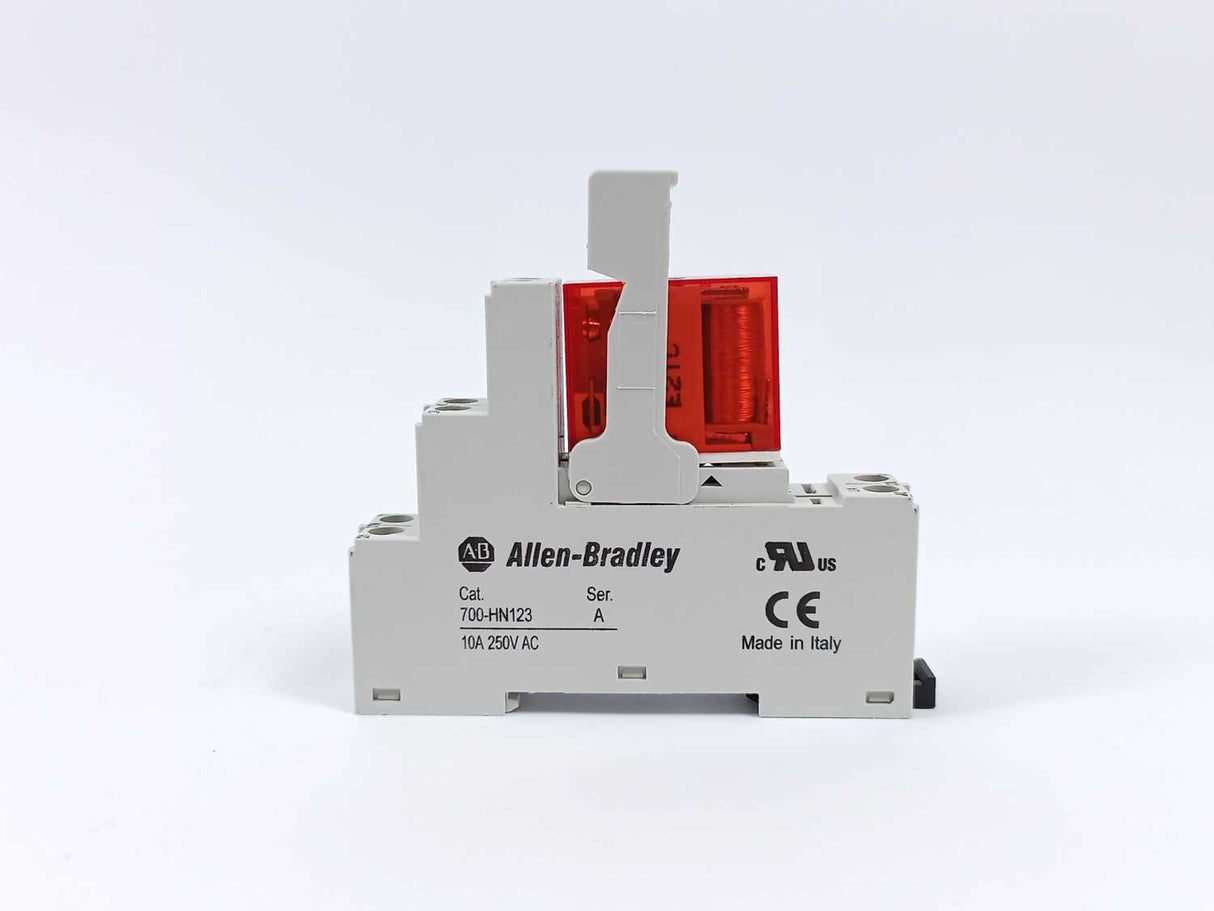 AB 700-HN123 8 Pin CoilContt Seperation Relay Socket W/ 700-HPS2Z24