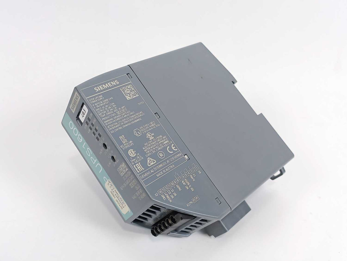 Siemens 6EP4136-3AB00-2AY0 SITOP UPS1600/DC/24VDC/20A