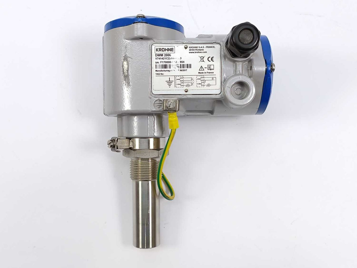 Krohne V741421C220100000 DWM 2000 Electromagnetic Flow Switch and Flow Meter