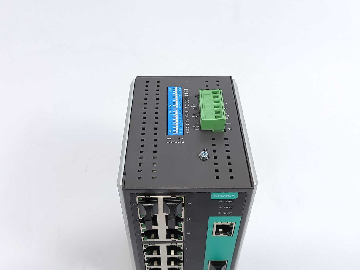 Moxa EDS-316-T Unmanaged Ethernet switch With 16 Ports
