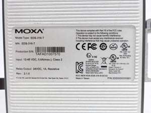 Moxa EDS-316-T Unmanaged Ethernet switch With 16 Ports