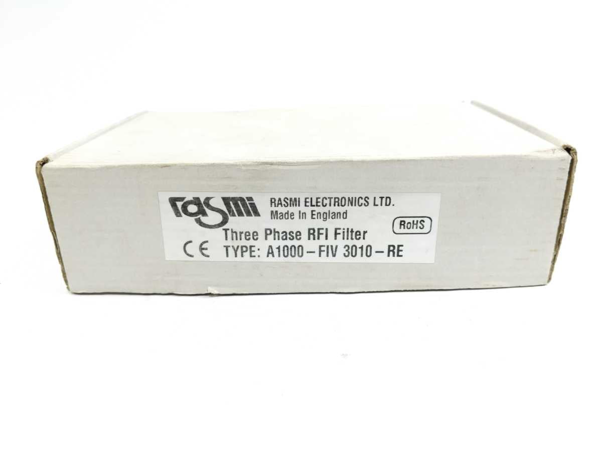 RASMI ELECTRONICS LTD A1000-FIV3010-RE Three Phase RFI Filter
