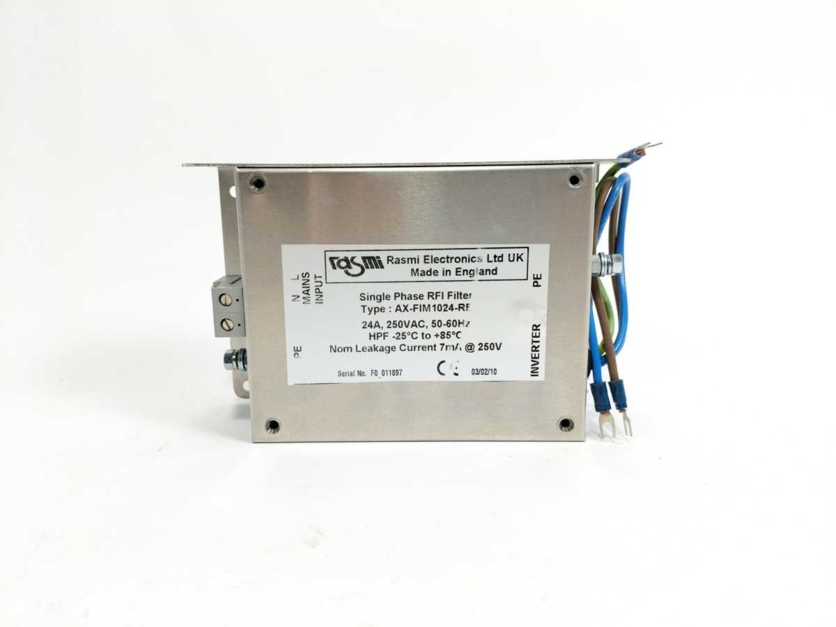 RASMI ELECTRONICS LTD AX-FIM1024-RE Single Phase RFI Filter