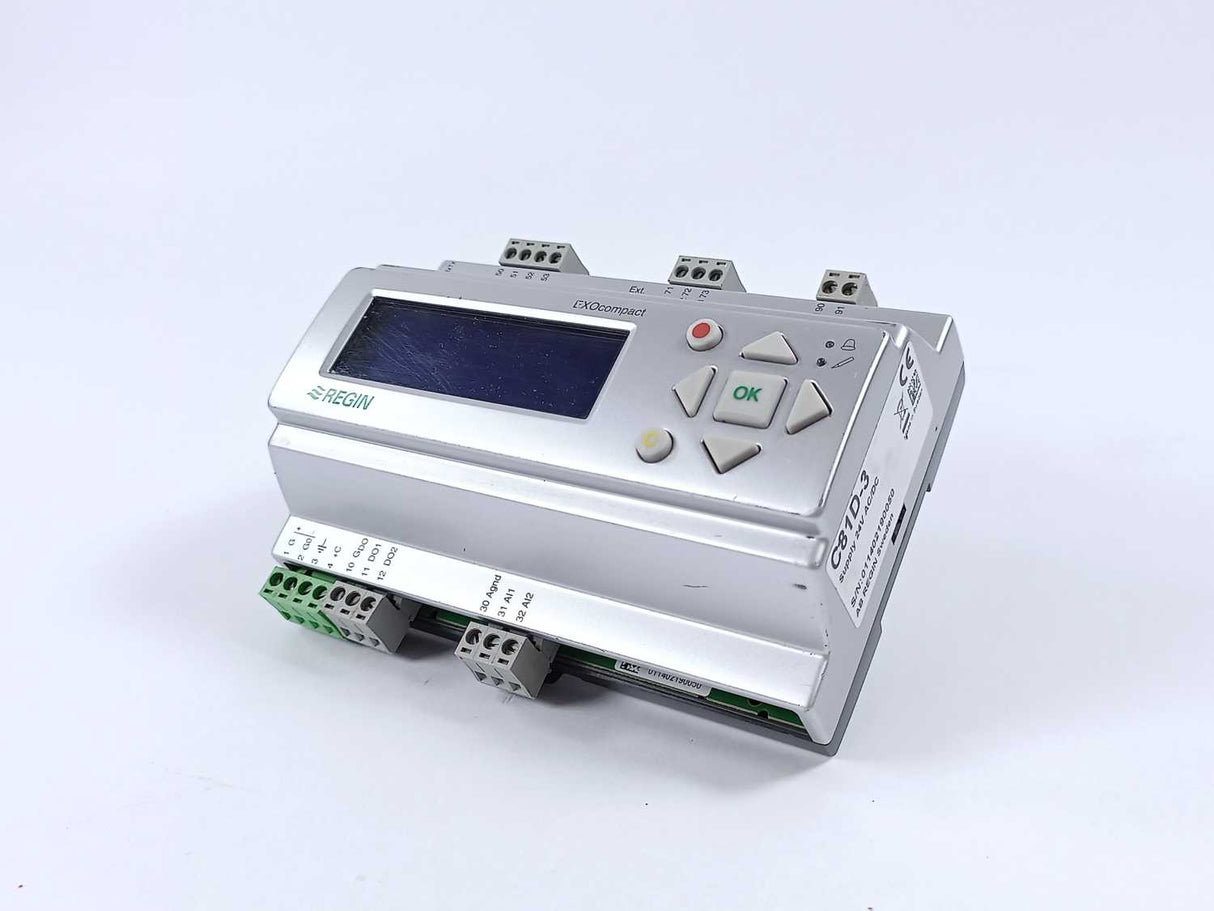 REGIN C81D-3 Freely Programmable Controller 24V AC/DC