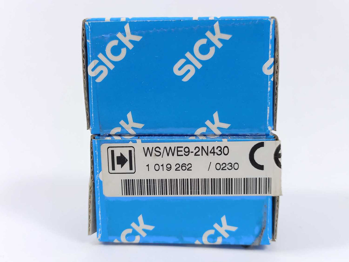 SICK 2021735 WS9-2D430 + 2022663 WE9-2N430 Through-Beam Photoelectric Switch