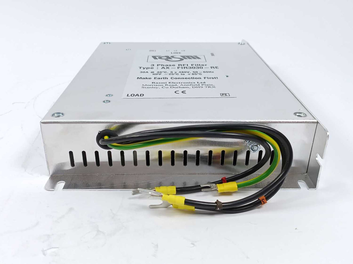 RASMI ELECTRONICS LTD AX-FIR3030-RE Three Phase RFI Filter