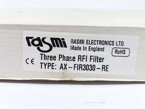 RASMI ELECTRONICS LTD AX-FIR3030-RE Three Phase RFI Filter