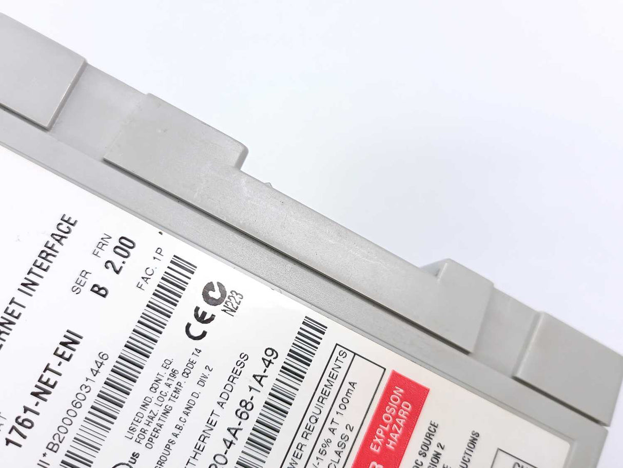 AB 1761-NET-ENI Ser. B MicroLogix Ethernet Interface