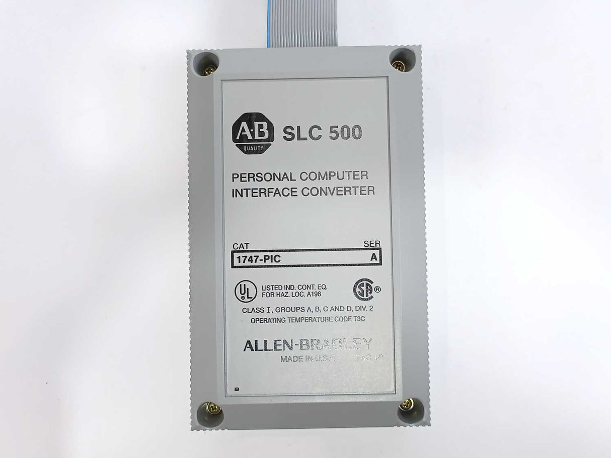 AB 1747-PIC SLC 500 Personal Computer Interface Converter