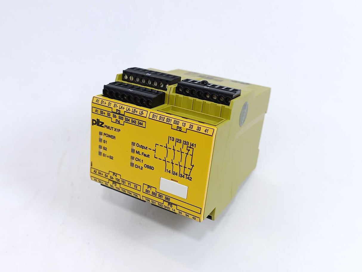 Pilz 778010 PMUT X1P 24VDC 3n/o 1n/c 5so