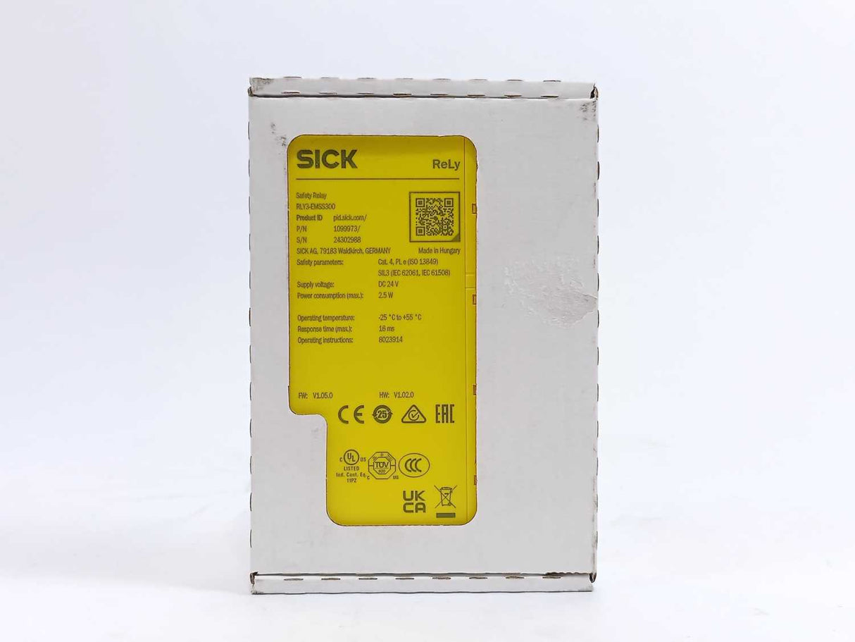 SICK 1099973 Safety Relay, RLY3-EMSS300