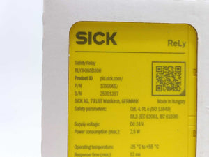 SICK 1099969 RLY3-OSSD300 Safety Relay