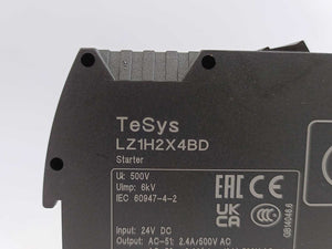 Schneider Electric LZ1H2X4BD Motor Starter 22.5mm Direct 0.75kW 400V