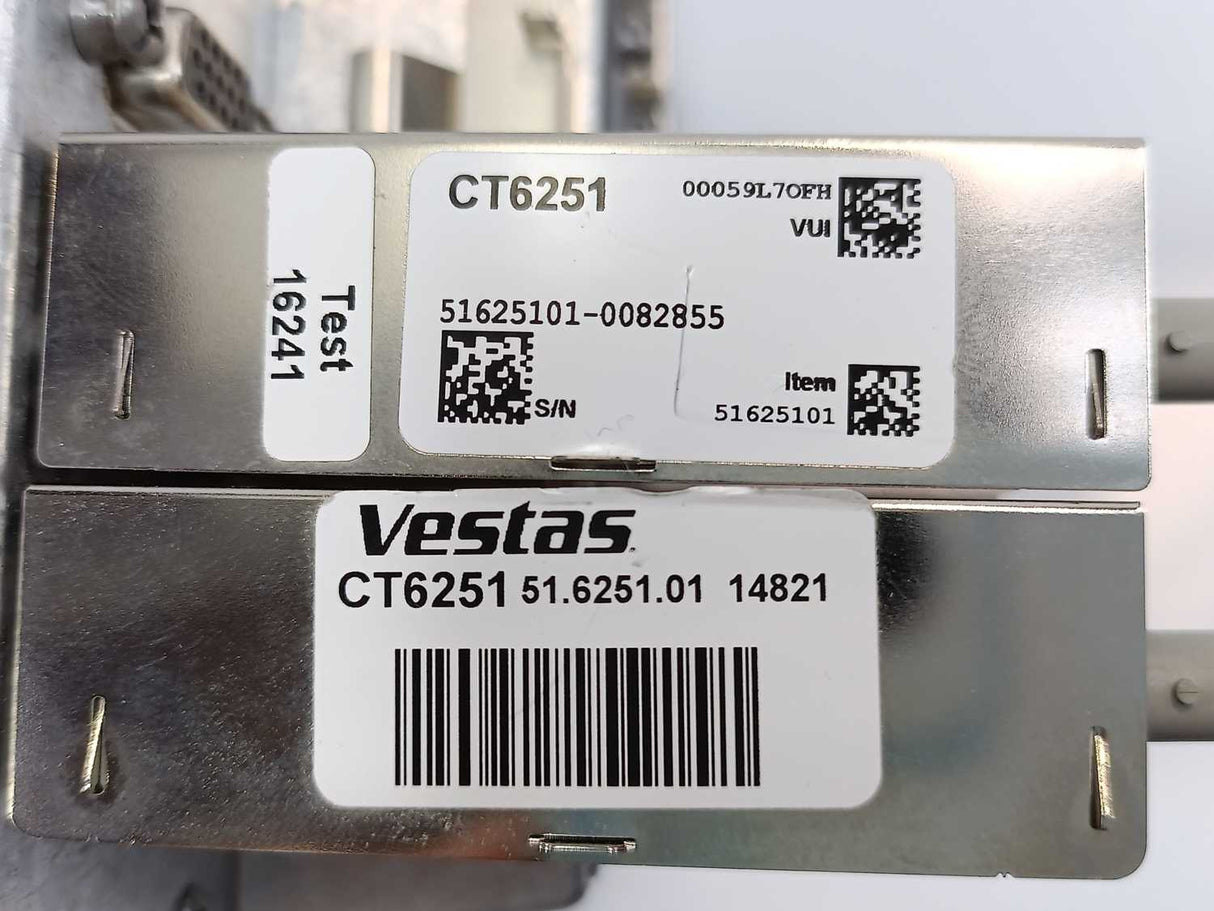 Vestas CT6003 PLC Processor 24VDC 51600303, With: 2pcs. CT6251