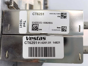 Vestas CT6003 PLC Processor 24VDC 51600303, With: 2pcs. CT6251
