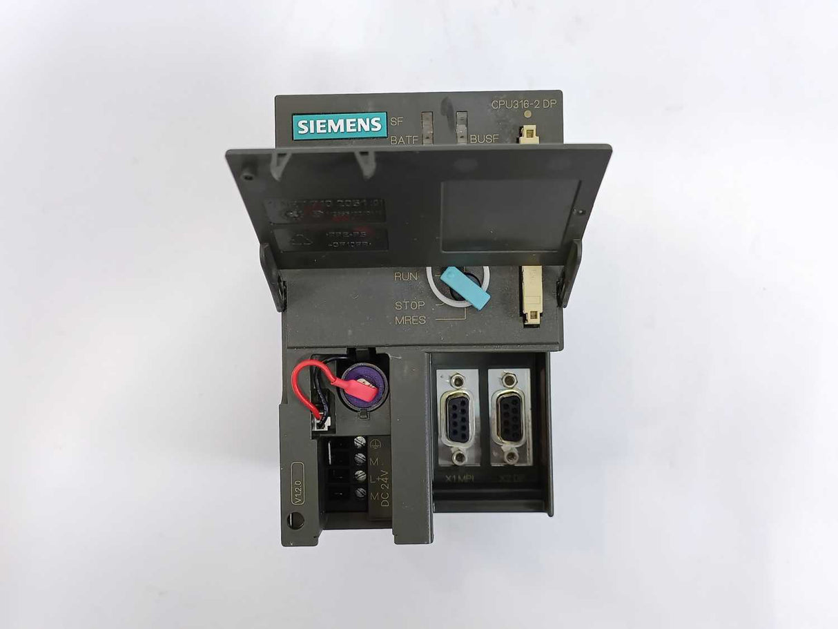 Siemens 6ES7316-2AG00-0AB0 Simatic S7-300, CPU 316-2 DP, W: 6ES7951-0KG00-0AA0