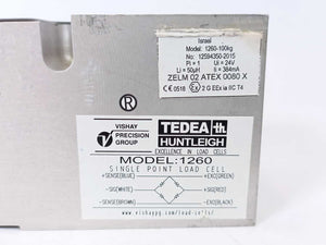 Tedea-Huntleigh 1260 Single Point Load Cell 1260-100kg, Emax:100kg
