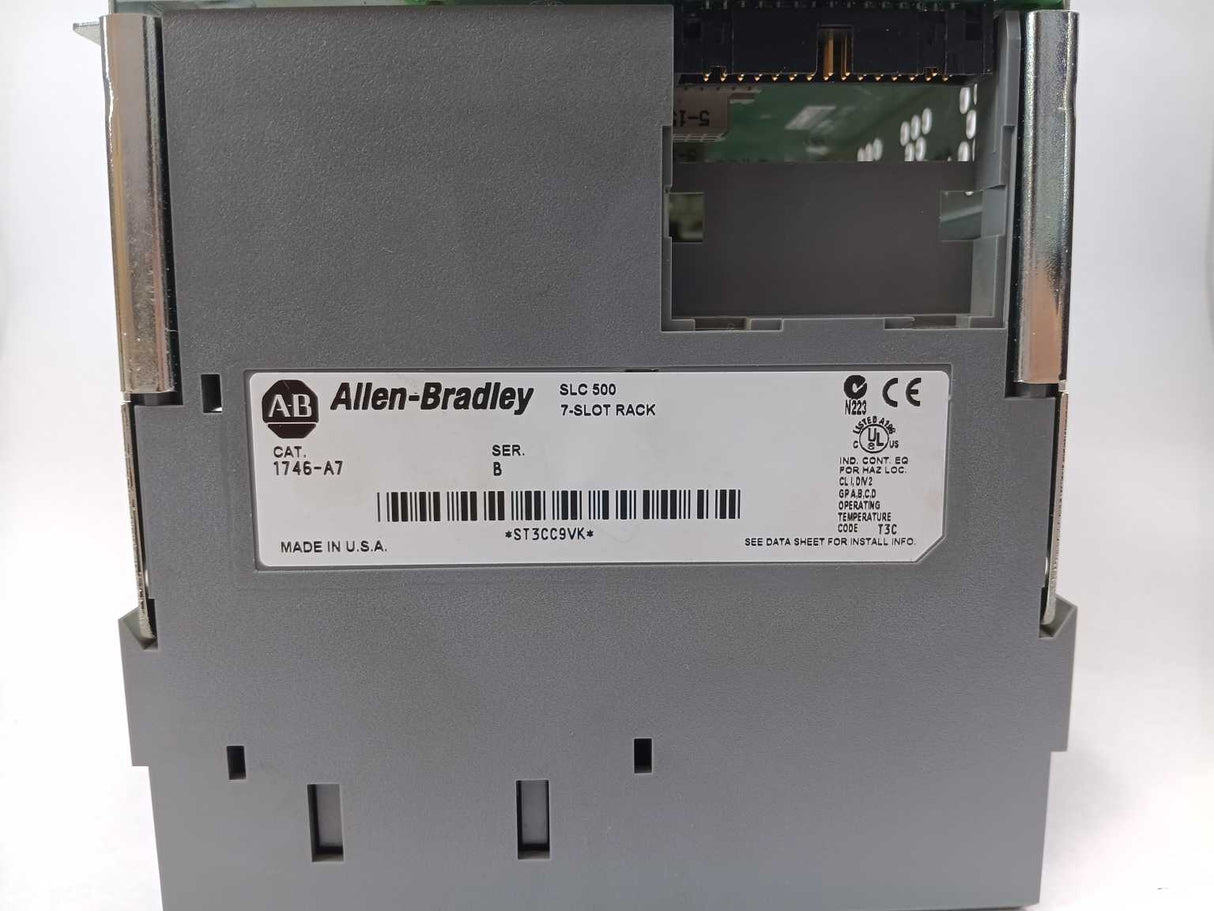 AB 1746-A7 Seri. B, SLC 500 7 slot rack