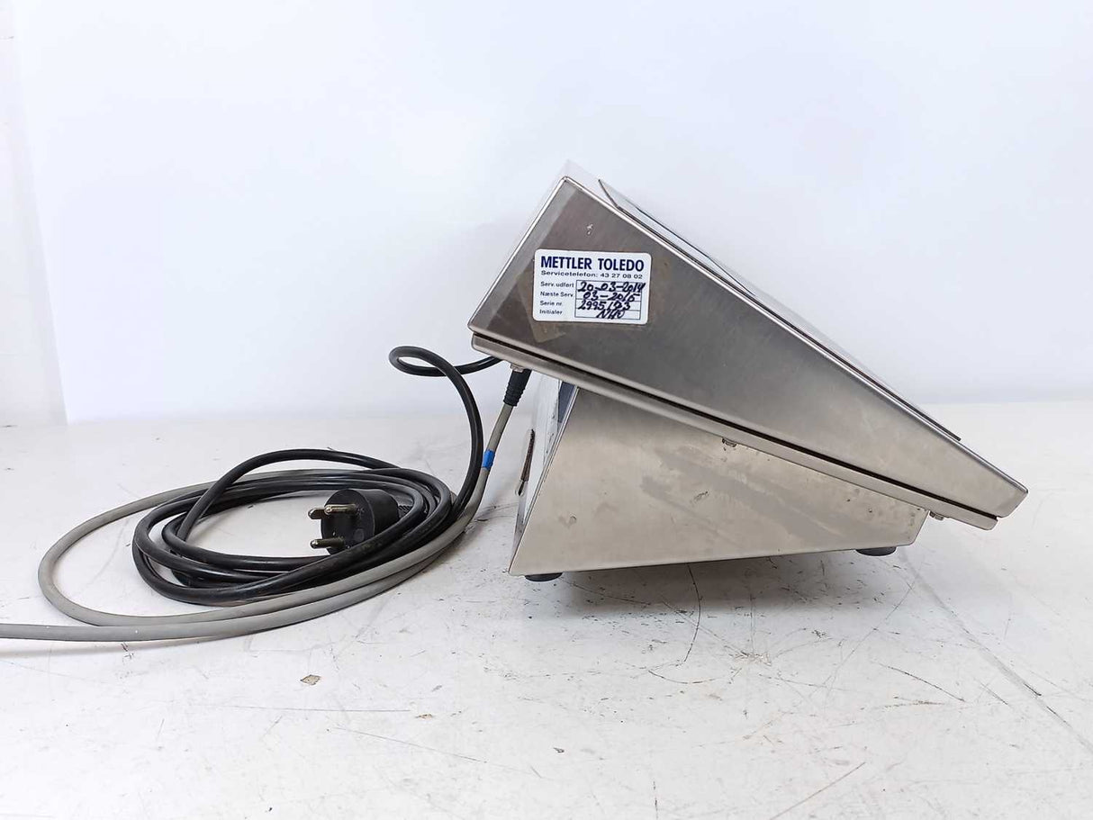 Mettler Toledo IND690 Desk Weighing Terminal, With: PBA430-B150, Cap 100kg