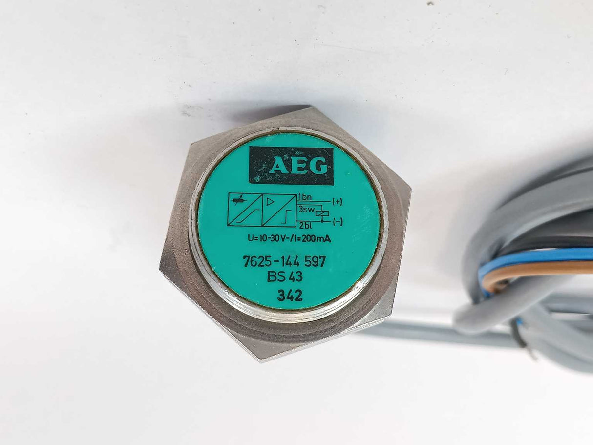 AEG 7625-144 597 Sensor BS43, U=10-30V-/I=200mA