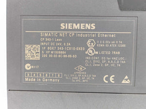 Siemens 6GK7343-1CX10-0XE0 SIMATIC NET CP Industrial Ethernet