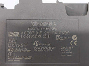 Siemens 6ES7315-2AH14-0AB0 CPU 315-2DP