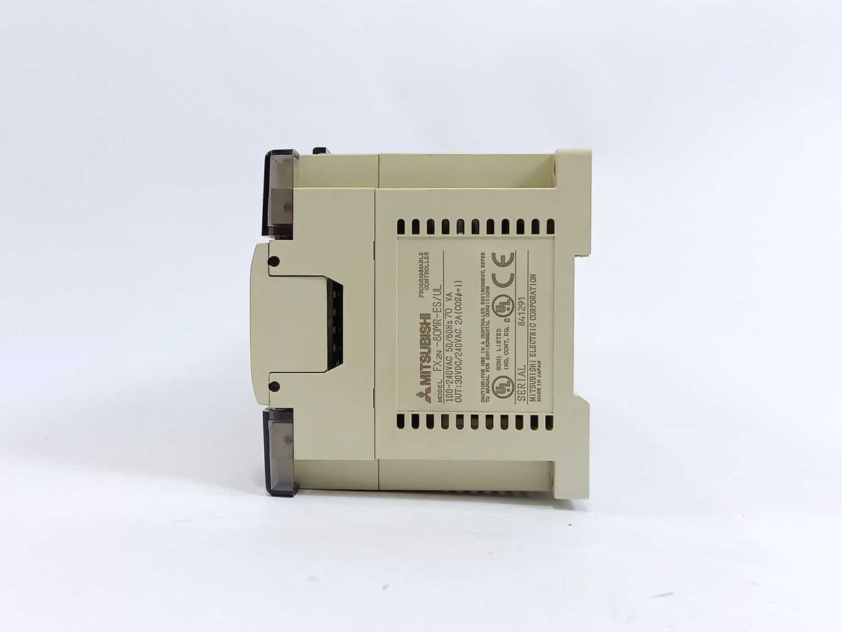 Mitsubishi FX2N-80MR-ES/UL PLC Base Unit 100-240VAC