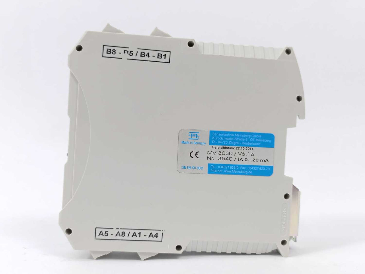 Meinsberg MV3030 Measuring Transmitter, 0-20mA